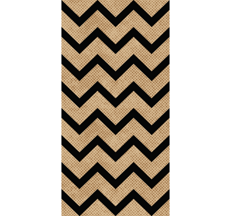 Papel tapiz geométrico estilo chevron zigzag - TenVinilo