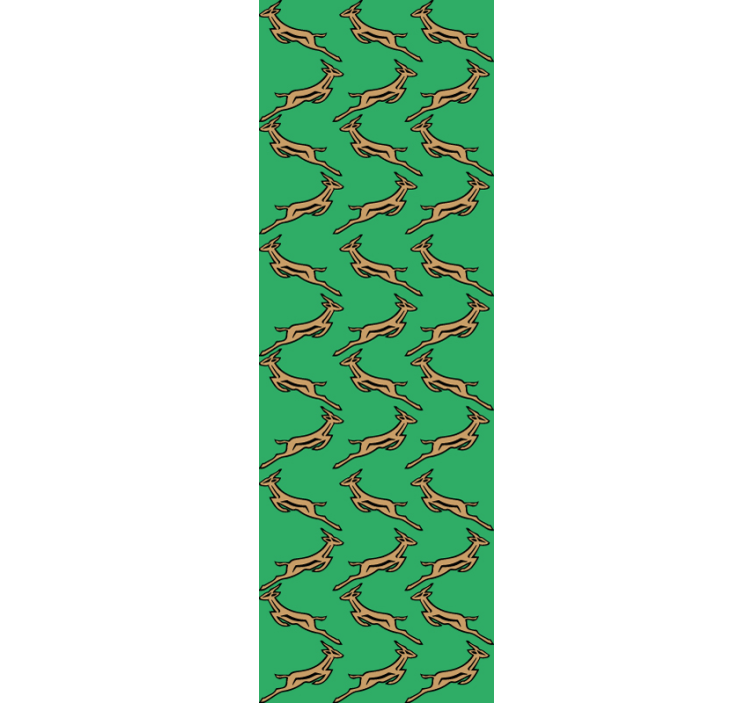 Papel tapiz animales gacelas corriendo - TenVinilo