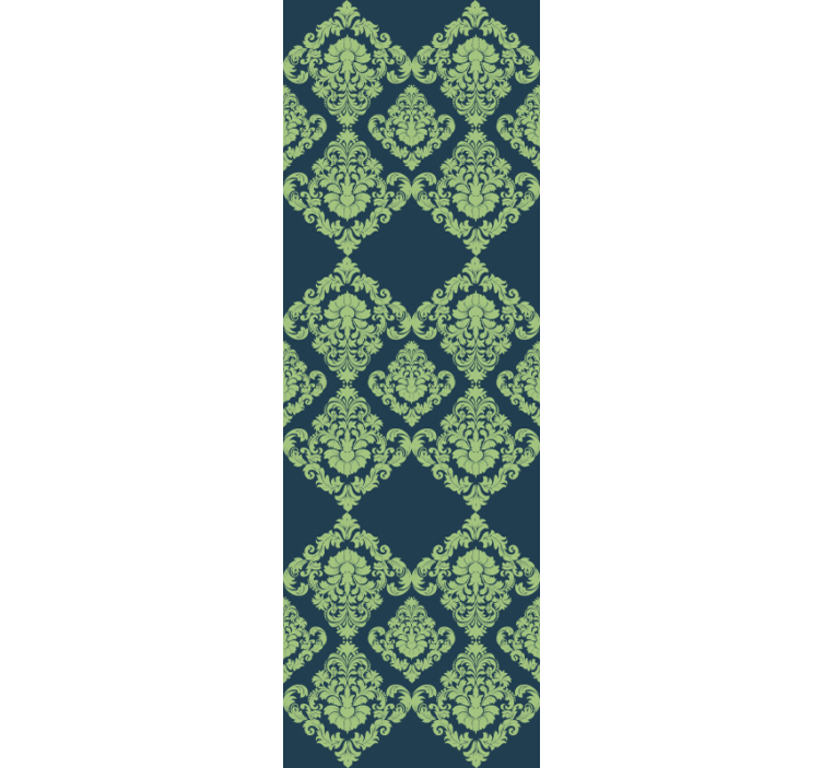 Papel tapiz barroco damasco ornamental - TenVinilo
