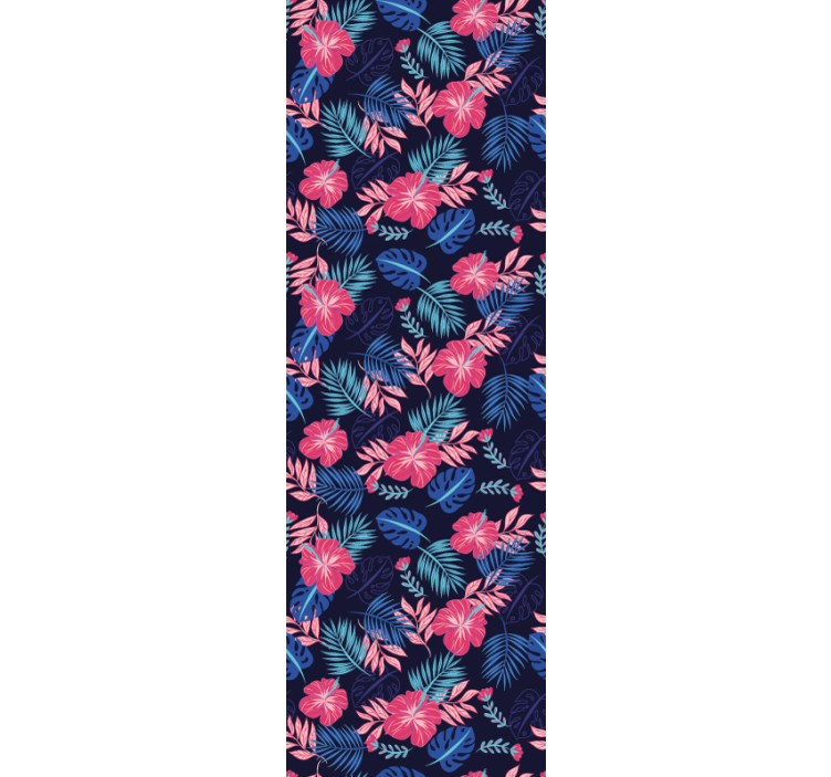 Papel pintado floral Flora tropical - TenVinilo