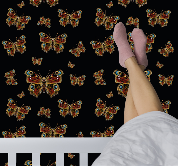 Papel tapiz mariposas colección de mariposas - TenVinilo