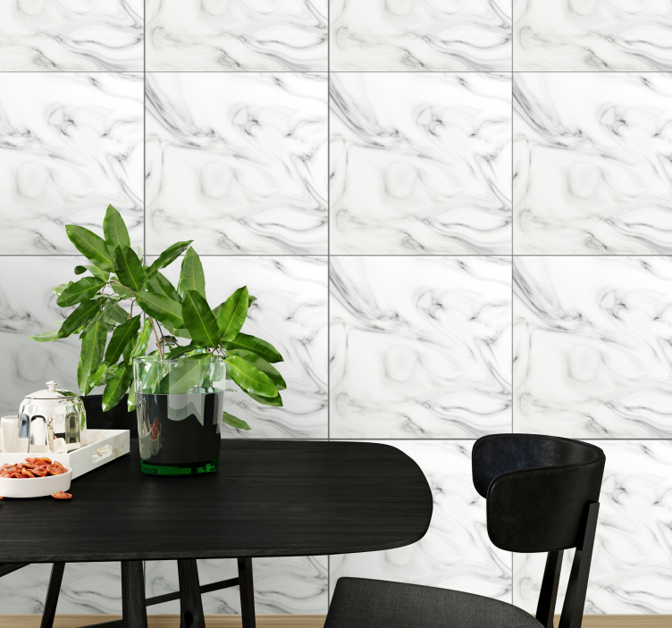 Papel tapiz mármol remolinos de mármol - TenVinilo