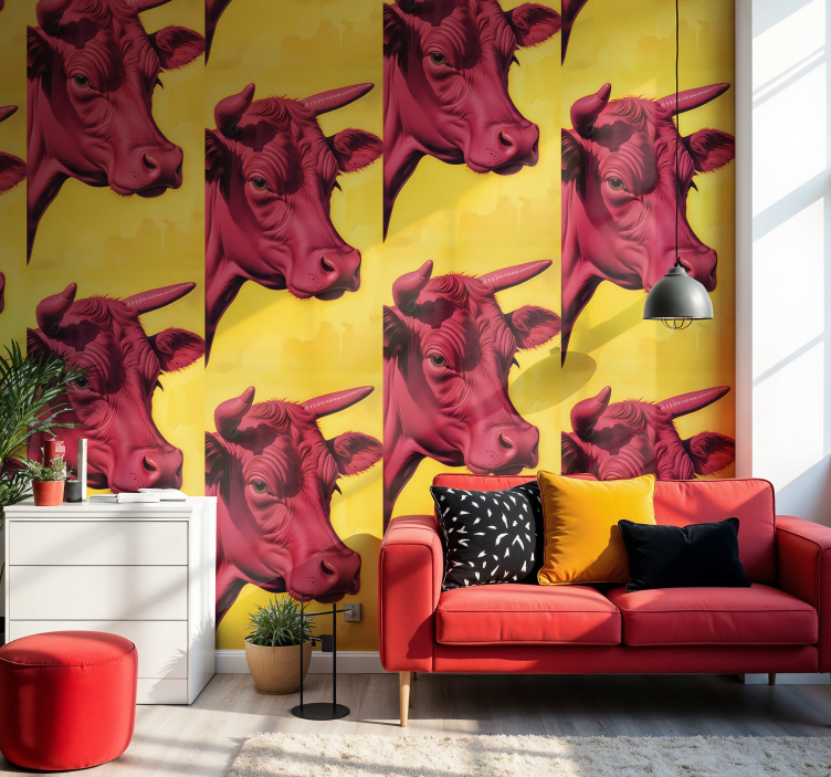 Papel tapiz arte cartel de arte pop de andy warhol - TenVinilo