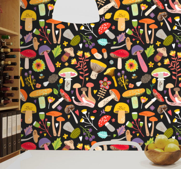 Papel tapiz naturaleza bosque encantado - TenVinilo