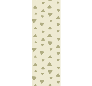 Papel tapiz triángulos patrón beige simple - TenVinilo