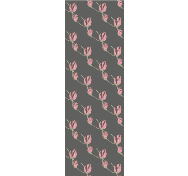 Papel tapiz flores diseño floral elegante - TenVinilo