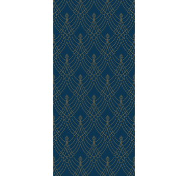 Papel tapiz moderno elegante diseño de hojas - TenVinilo