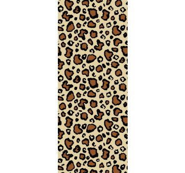 Papel tapiz leopardos motivo típico - TenVinilo
