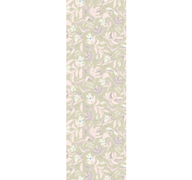 Papel tapiz flores delicada naturaleza floral - TenVinilo