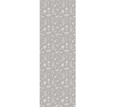 Papel tapiz flores gracia floral - TenVinilo