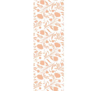 Papel tapiz flores vibraciones florales de primavera - TenVinilo