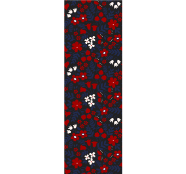Papel tapiz flores vibrante floración floral - TenVinilo