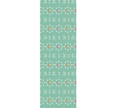 Papel tapiz flores dulces acentos florales - TenVinilo