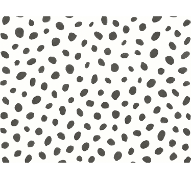 Papel tapiz perros diseño clásico de dálmata - TenVinilo