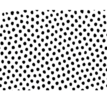 Papel tapiz perros dálmata blanco y negro - TenVinilo