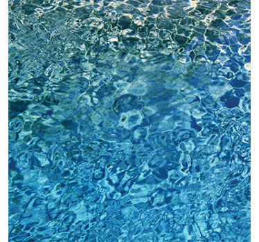 Papel tapiz textura agua realista azul - TenVinilo