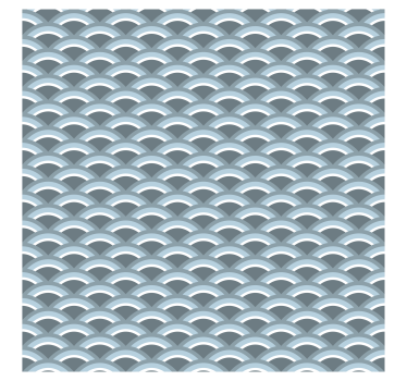Papel tapiz animales patrón piel de serpiente azul - TenVinilo