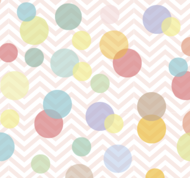 Papel tapiz oficina chevron de lunares coloridos - TenVinilo