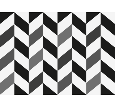 Papel tapiz oficina chevron contraste - TenVinilo