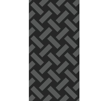 Papel tapiz comedor patrón cuadrado negro geométrico - TenVinilo