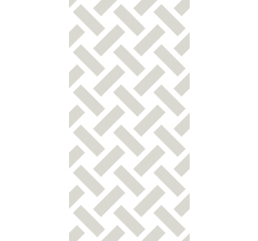Papel tapiz comedor patrón geométrico blanco cuadrado - TenVinilo
