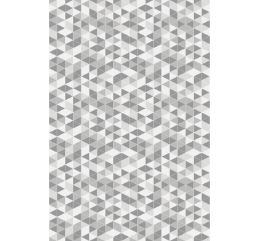 Papel tapiz comedor patrón triangular geométrico - TenVinilo
