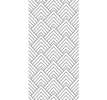 Papel tapiz comedor laberinto geométrico - TenVinilo