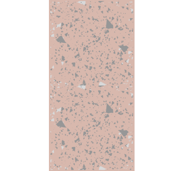 Papel tapiz textura terrazo rosa y gris - TenVinilo