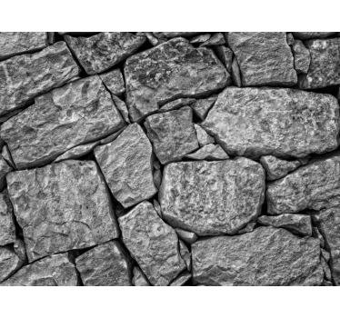 Papel tapiz piedra textura de piedra irregular - TenVinilo