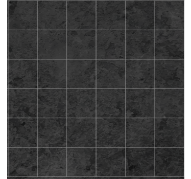 Papel tapiz piedra cuadrados negros elegantes - TenVinilo