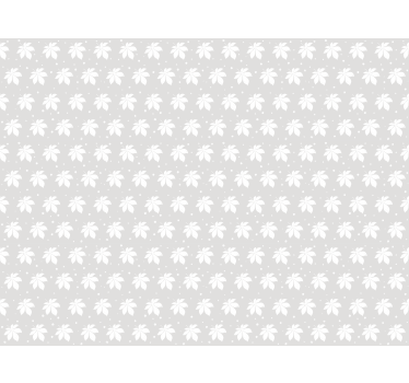 Papel tapiz nórdico diseño minimalista blanco - TenVinilo