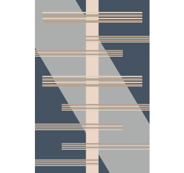Papel tapiz moderno tema de líneas geométricas - TenVinilo