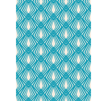 Papel tapiz moderno diseño minimalista azul abstracto - TenVinilo