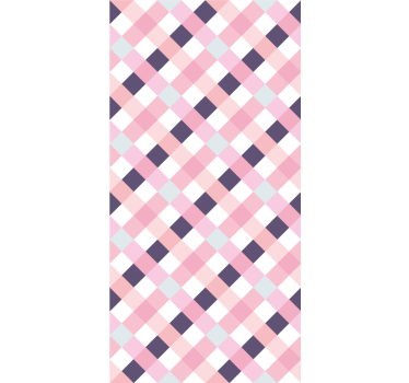 Papel tapiz moderno armonía de patrones diamante - TenVinilo