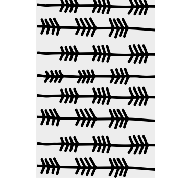 Papel tapiz moderno diseño de flechas - TenVinilo