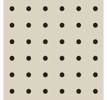 Papel tapiz cocina beige con puntos decorativos - TenVinilo