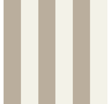 Papel tapiz recámara matrimonial rayas taupe - TenVinilo