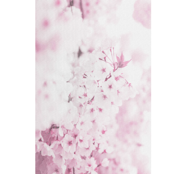 Papel tapiz flores fondo de flores rosa claro - TenVinilo