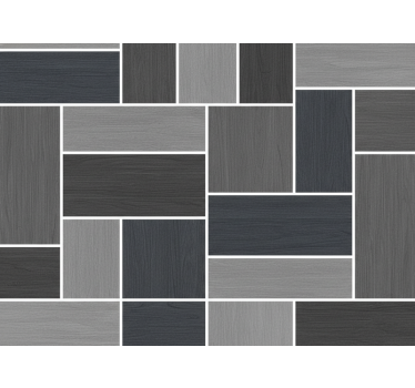 Papel tapiz madera paneles de madera gris - TenVinilo