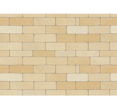Papel tapiz piedra ladrillos amarillos beige - TenVinilo