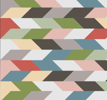 Papel decorativo geométrico moderno - TenVinilo