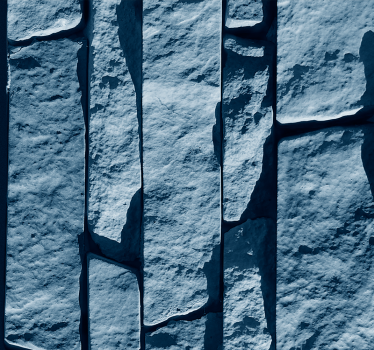 Papel pintado con textura azul piedra - TenVinilo