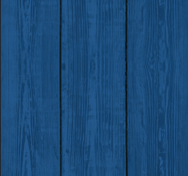 Papel pintado madera pasarela marítima azul - TenVinilo