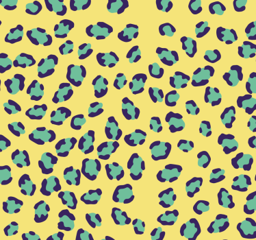 Papel pared animales patrón leopardo - TenVinilo