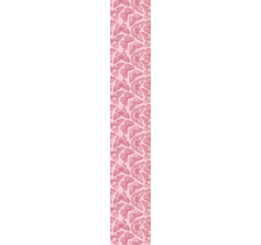 Papel pintado de mariposas rosas y blancas - TenVinilo