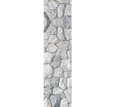Papel pintado piedra áspero en estructura muro - TenVinilo