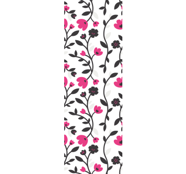 Papel pintado para baño Textura rosa - TenVinilo