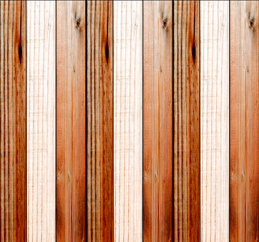 Papel pintado imitación madera natural y blanca - TenVinilo
