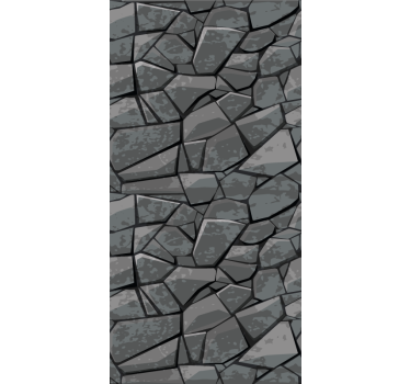 Papel tapiz piedra mosaico de piedra - TenVinilo