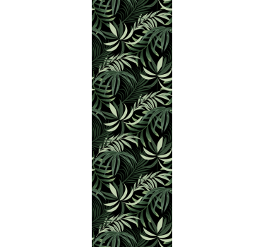 Papeles de pared modernos Hojas verdes tropicales - TenVinilo